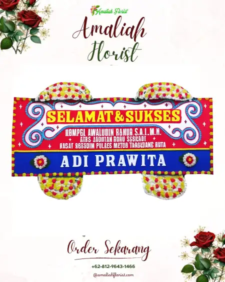 Papan Bunga Ucapan Selamat Mahakam Ulu